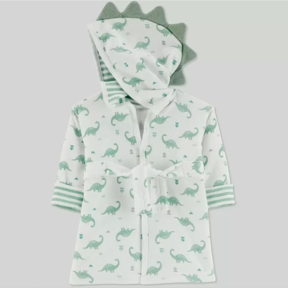 Just One You By Carter's Baby Boys Dinosaur Bath Robe